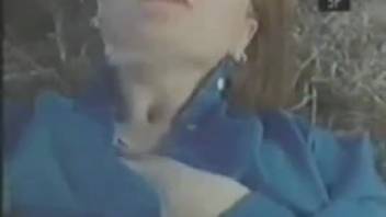 Veiled lady eagerly fellates stud's dick
