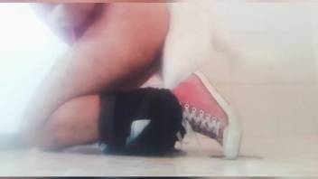 Fast romp with a homosexual beast-lover and his hung young stud
